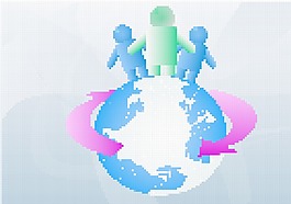 世界各地的人们