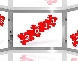 2013在屏幕上显示出未来电视