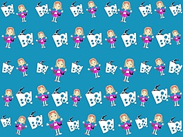 时髦的万圣节矢量sheet33