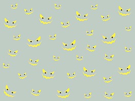 时髦的万圣节矢量sheet46