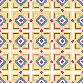 阿拉伯或伊斯兰装饰风格模式无缝背景