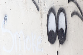 涂鸦艺术的眼睛