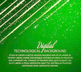 数字技术创作背景矢量集03