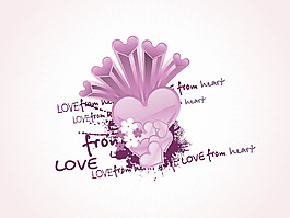 情人节矢量插画