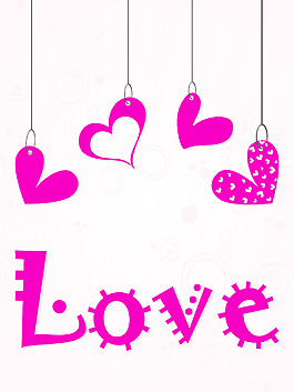 情人节矢量插画