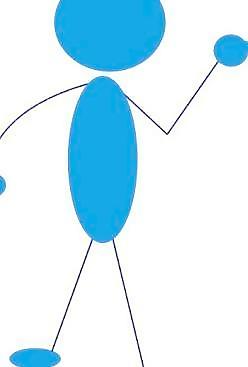 剪贴画stickman点