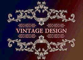 欧洲古典边境04矢量素材