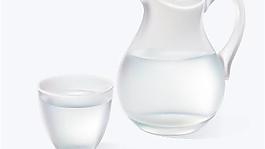 Jug和玻璃水