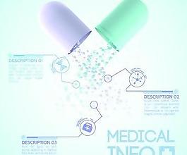 创新的医疗信息设计矢量图01