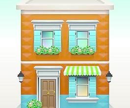 房屋建筑模板矢量集03