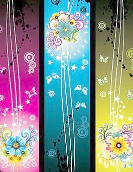 梦幻花卉插图