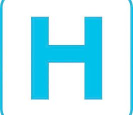 医院的白色路标剪贴画