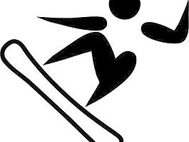 奥林匹克滑雪象形艺术剪辑