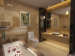 豪华的浴室装修