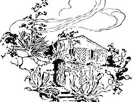 La Maison关闭剪贴画