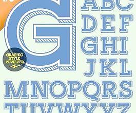 创新的三维字母矢量集05