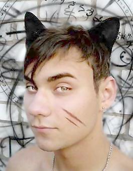 猫耳朵笔刷 下载 photoshop笔刷                                                 我爱photoshop