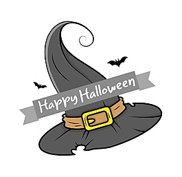 万圣节女巫的帽子