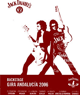 吉他手海报矢量图案