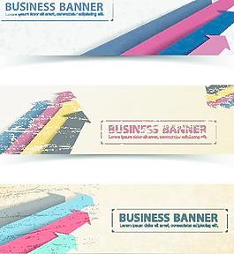 复古垃圾商业banner矢量04