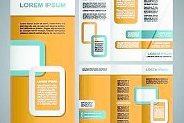 企业画册创意矢量05