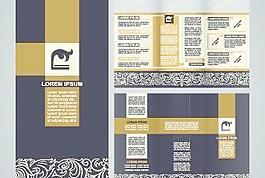 企业画册创意矢量01