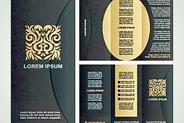 企业画册创意矢量04