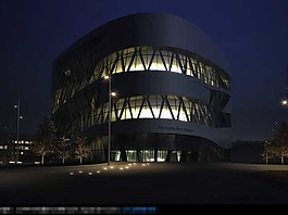 标志性建筑物场景模型