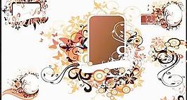 时尚潮流花纹笔刷 下载