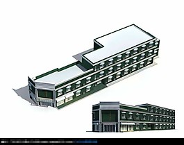商业建筑模型源文件