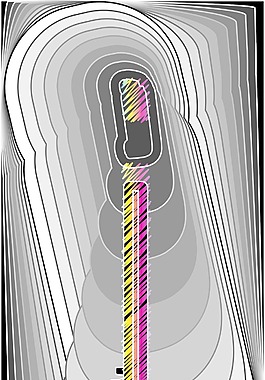 摘要字体矢量插画