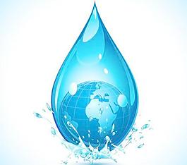 生态元素背景矢量素材01