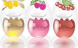 好吃的果酱的设计元素矢量集01