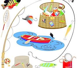 组活动的娱乐元素矢量05