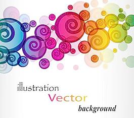 内容摘要光晕背景矢量02