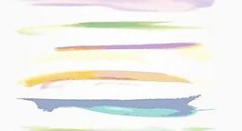 100水彩画刷矢量矢量