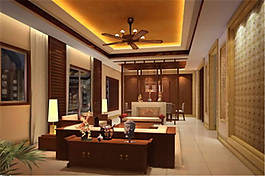 咖啡厅室内装饰素材