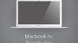 MacBook Air免费矢量