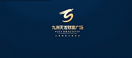 九洲天龙财富广场形象设计