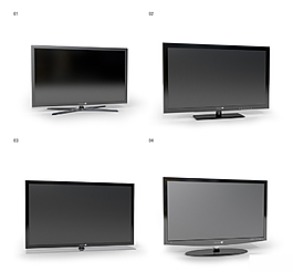 液晶电视模型