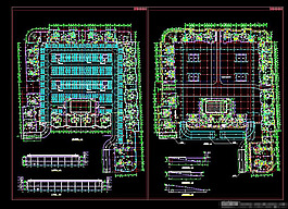 车库平面图剖面图