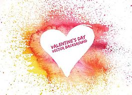 长条木板情人节的心