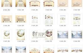 C-建筑画素材