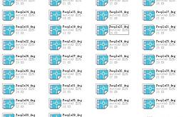 建筑CAD常用千种图块之人物剪影