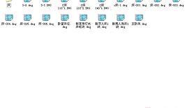 建筑CAD常用千种图块之床