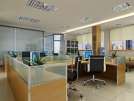 现代时尚的办公场所