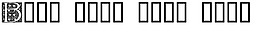 观赏字母B