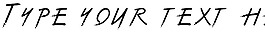 没有名字的字体