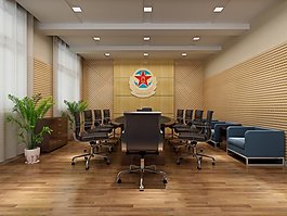 高端的会议室装修