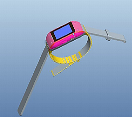 手表手机3D模型